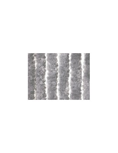 Stripgordijn fluweel grijs 90 x 210 cm